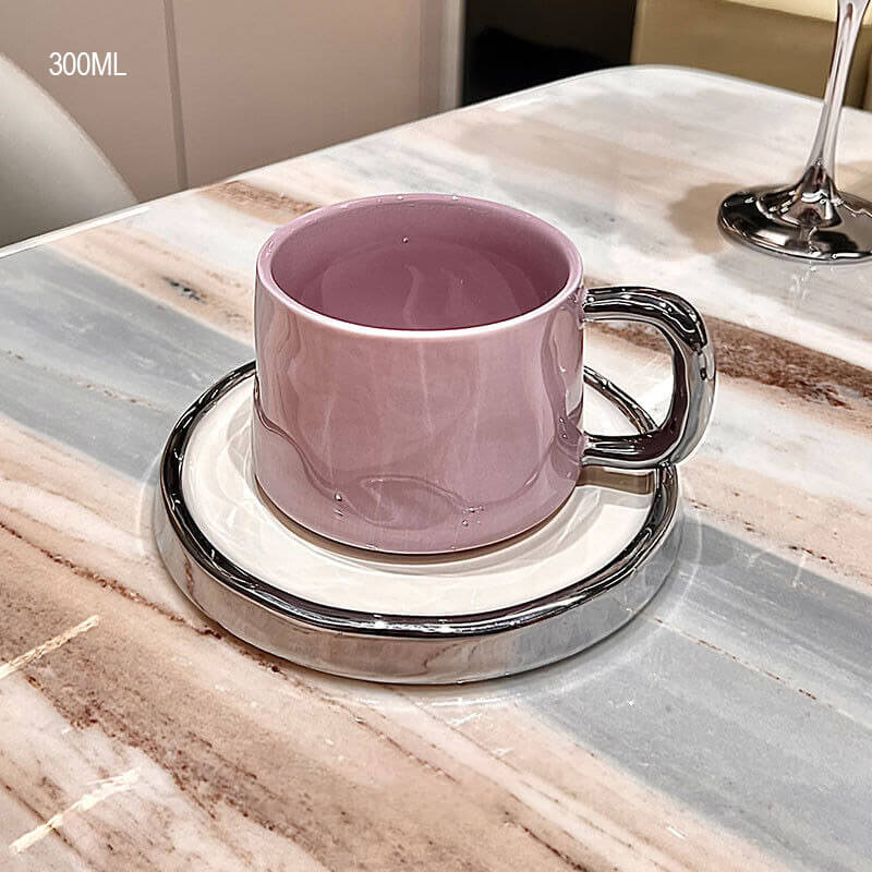 Light Luxury Ceramic Coffee Cup