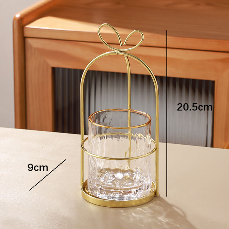 Light Luxury Dessert Fork Spoon Storage Jar