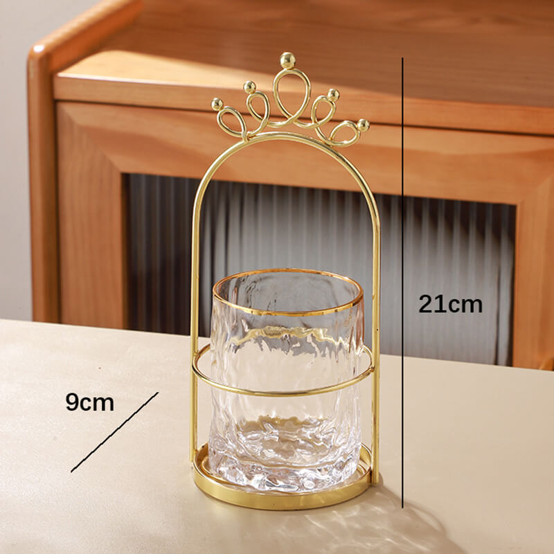 Light Luxury Dessert Fork Spoon Storage Jar