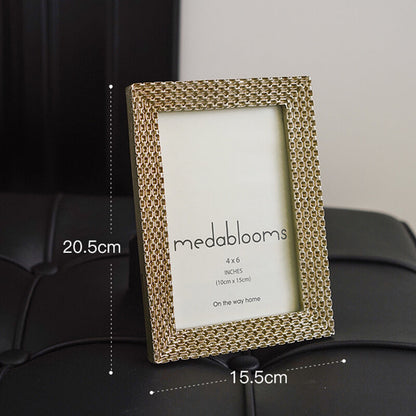 Light Luxury Gold-plated Photo Frame