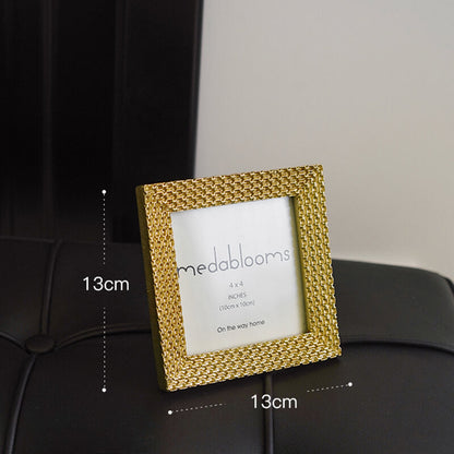 Light Luxury Gold-plated Photo Frame