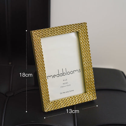 Light Luxury Gold-plated Photo Frame