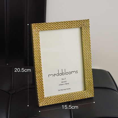 Light Luxury Gold-plated Photo Frame