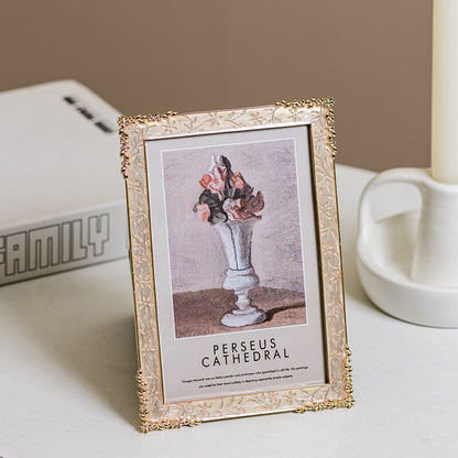 Light Luxury Retro Creative Metal Photo Frame