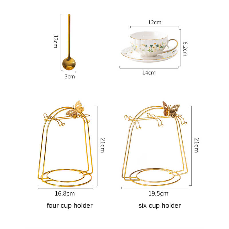 Light Luxury Coffee Cup Set