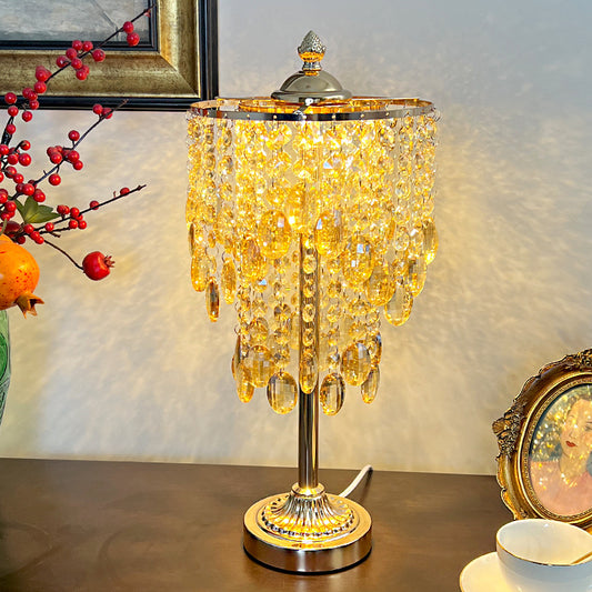 Luxurious Crystal Table Lamp