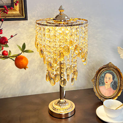Luxurious Crystal Table Lamp