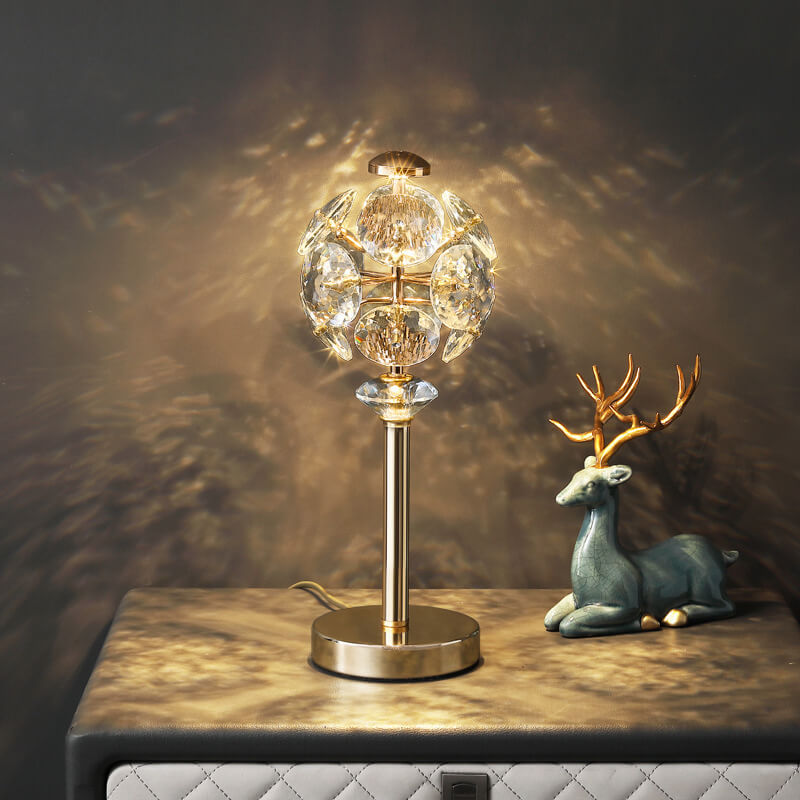 Light Luxury Crystal Table Lamp