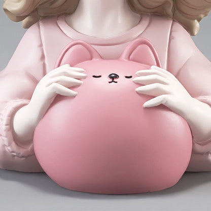 Little Bear Girl Piggy Bank