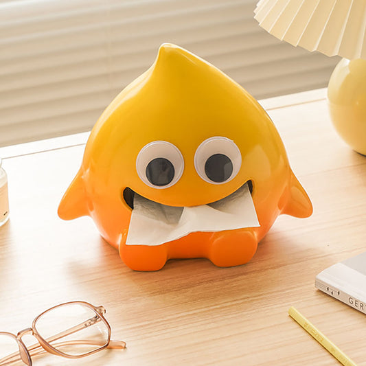 Little Flame Ceramic Tissue Box