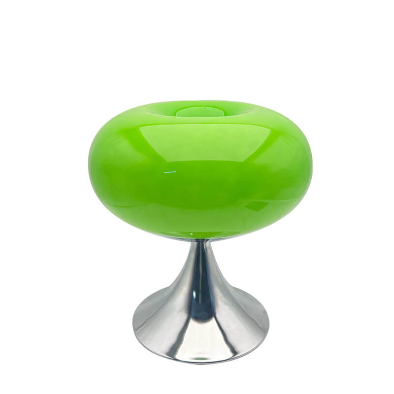 Lampe de table vintage en verre Lollipop