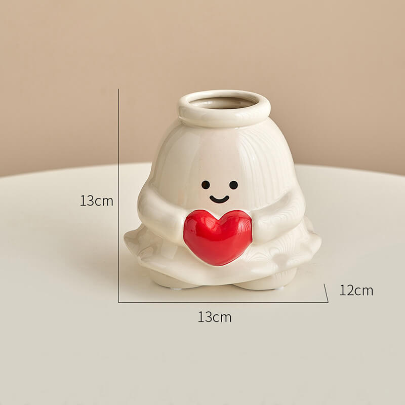 Lovely Ghost Ceramic Vase