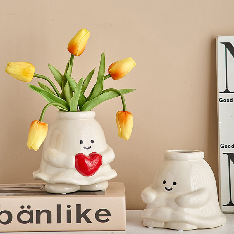 Lovely Ghost Ceramic Vase