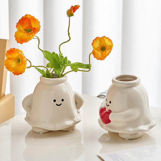 Lovely Ghost Ceramic Vase