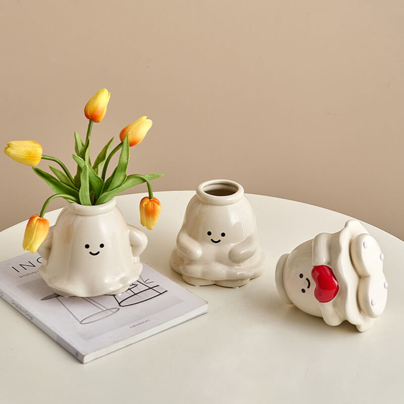 Lovely Ghost Ceramic Vase