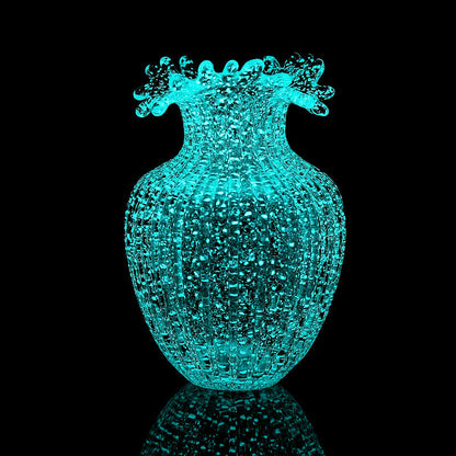 Luminous Glass Vase