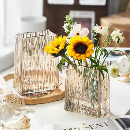 Light Luxury Portable Glass Vase