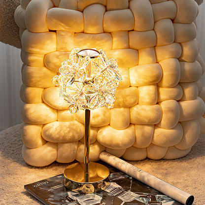 Luxury Dandelion Crystal Table Lamp