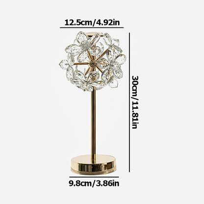 Luxury Dandelion Crystal Table Lamp