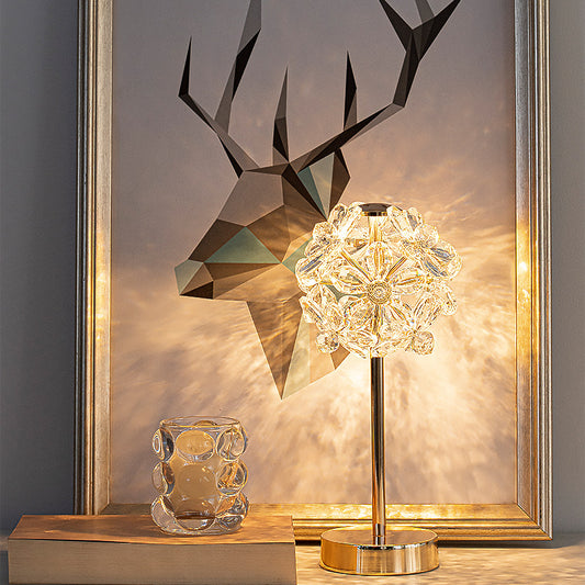 Luxury Dandelion Crystal Table Lamp