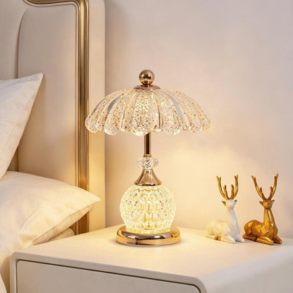 Luxury Peony Flower Table Lamp