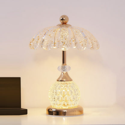 Luxury Peony Flower Table Lamp