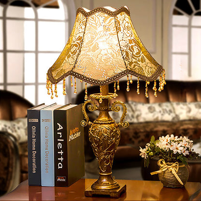 Luxury Retro Home Bedroom Table Lamp