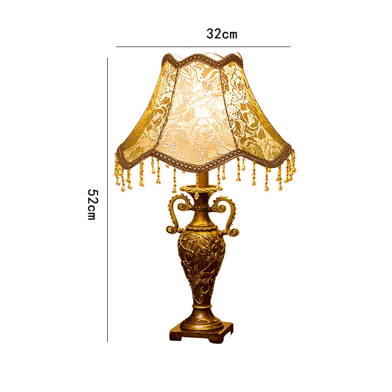 Luxury Retro Home Bedroom Table Lamp