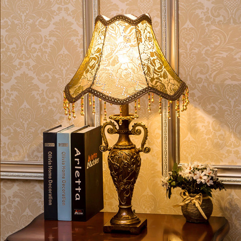 Luxury Retro Home Bedroom Table Lamp