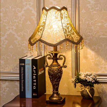 Luxury Retro Home Bedroom Table Lamp