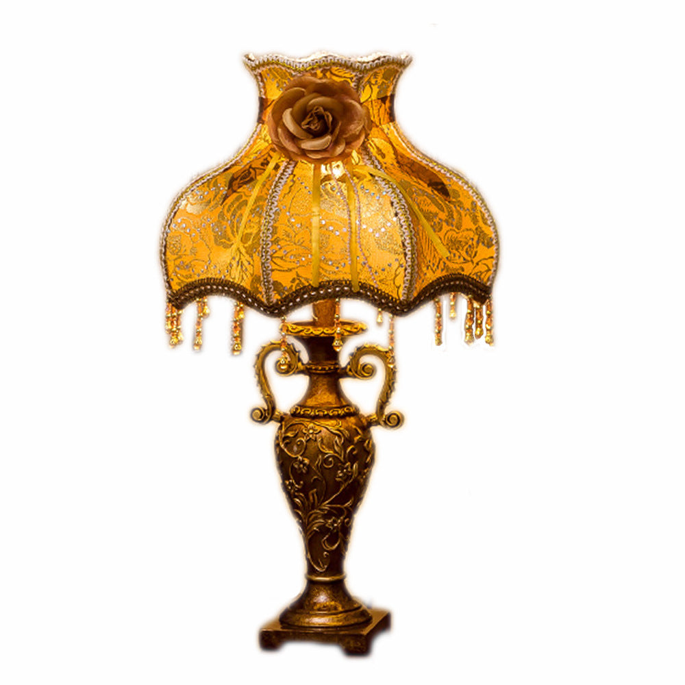 Luxury Retro Home Bedroom Table Lamp