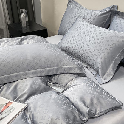 Luxury Satin Jacquard Bedding Set
