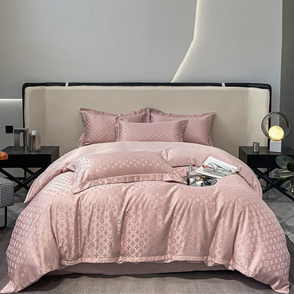 Luxury Satin Jacquard Bedding Set