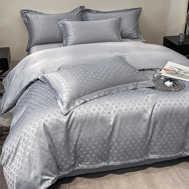 Luxury Satin Jacquard Bedding Set