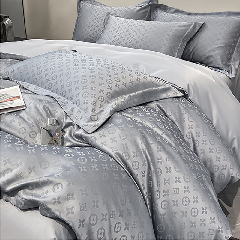 Luxury Satin Jacquard Bedding Set