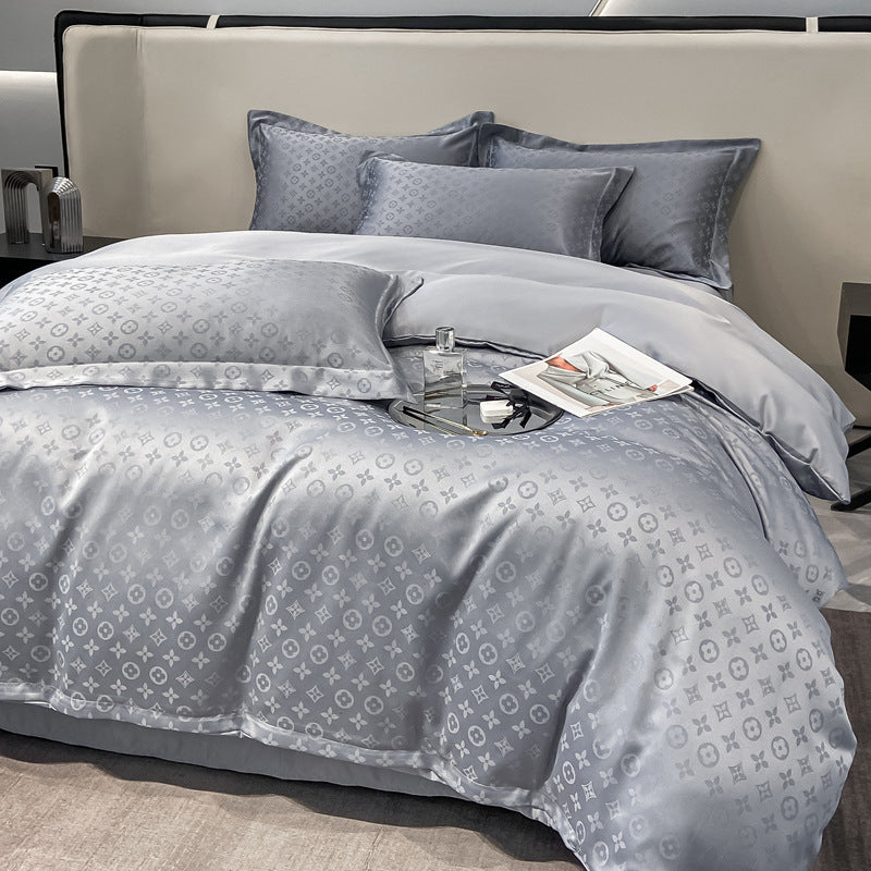 Luxury Satin Jacquard Bedding Set