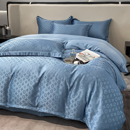 Luxury Satin Jacquard Bedding Set