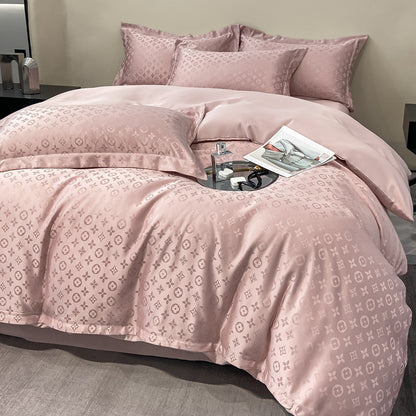 Luxury Satin Jacquard Bedding Set