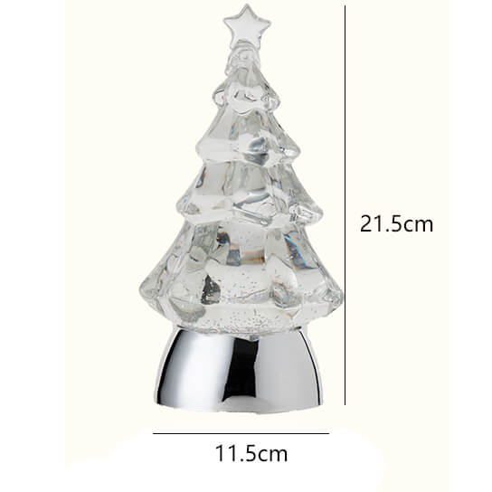 Snow Christmas Tree Night Lights