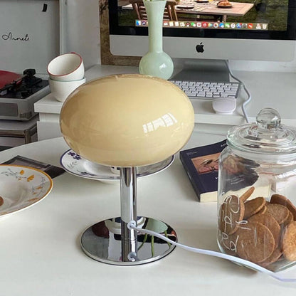 Macaron Colored Glass Table Lamp