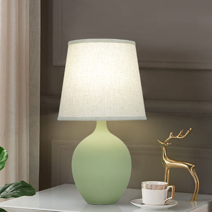 Macaron Simple Ceramic Desk Lamp