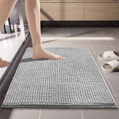Machine Washable Chenille Floor Mats