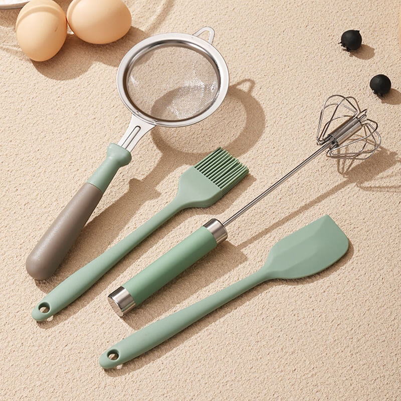 Milk Green Silicone Baking Set