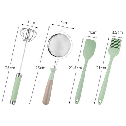 Milk Green Silicone Baking Set