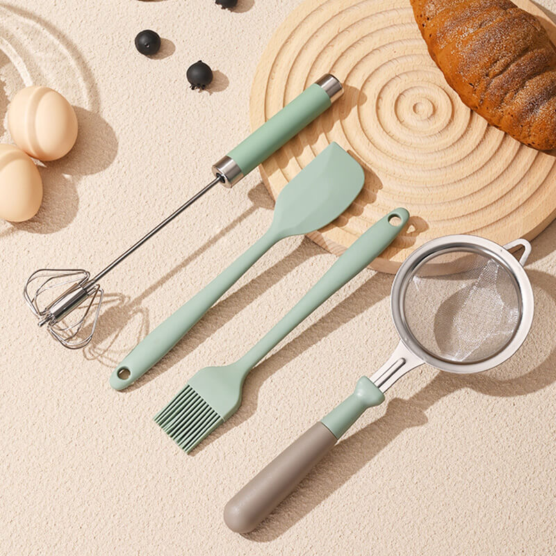 Milk Green Silicone Baking Set