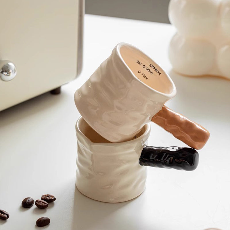 Mini Ceramic Milk Cup