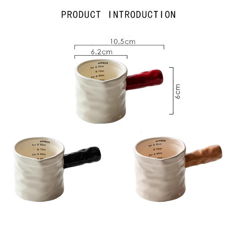 Mini Ceramic Milk Cup