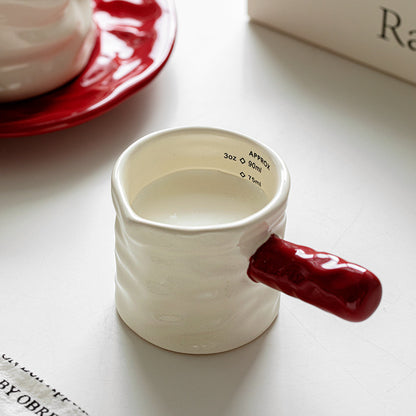Mini Ceramic Milk Cup