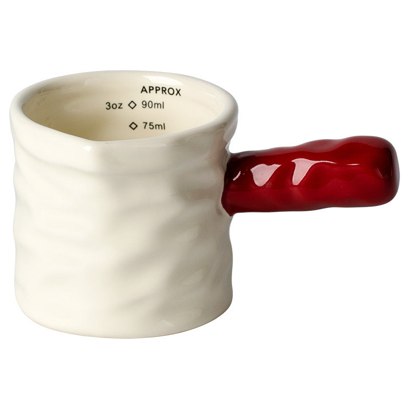 Mini Ceramic Milk Cup