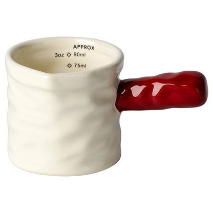 Mini Ceramic Milk Cup